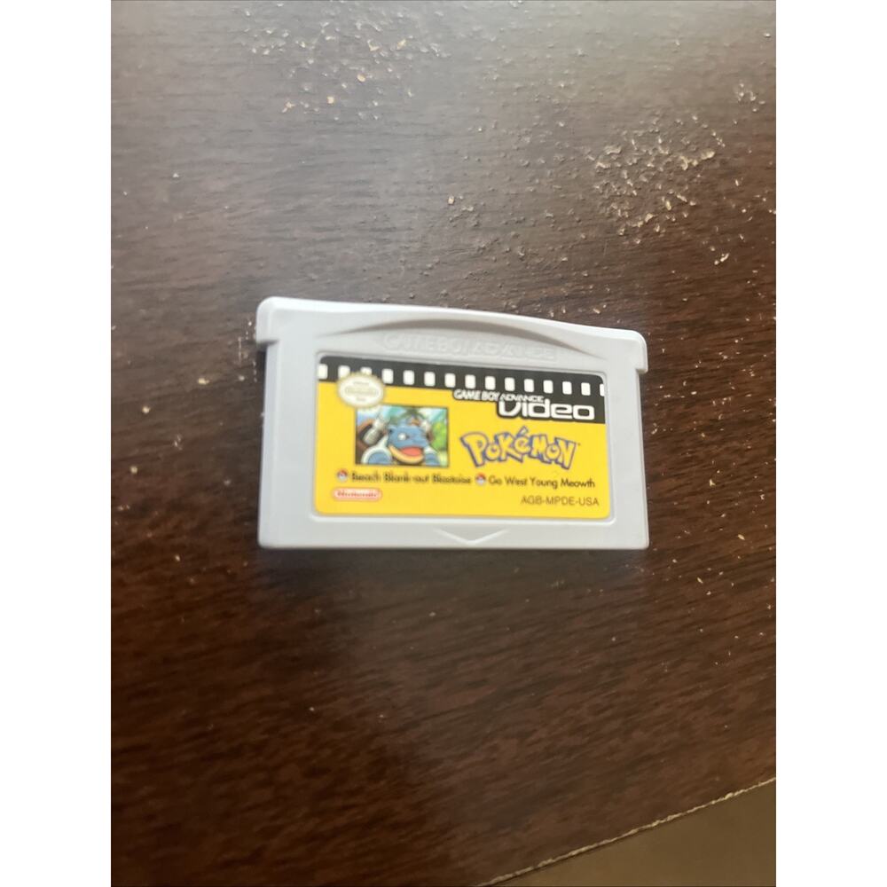 Game Boy Advance Video: Pokémon Beach Blank-Out Blastoise & Go West Young Meowth - Picture 4 of 5